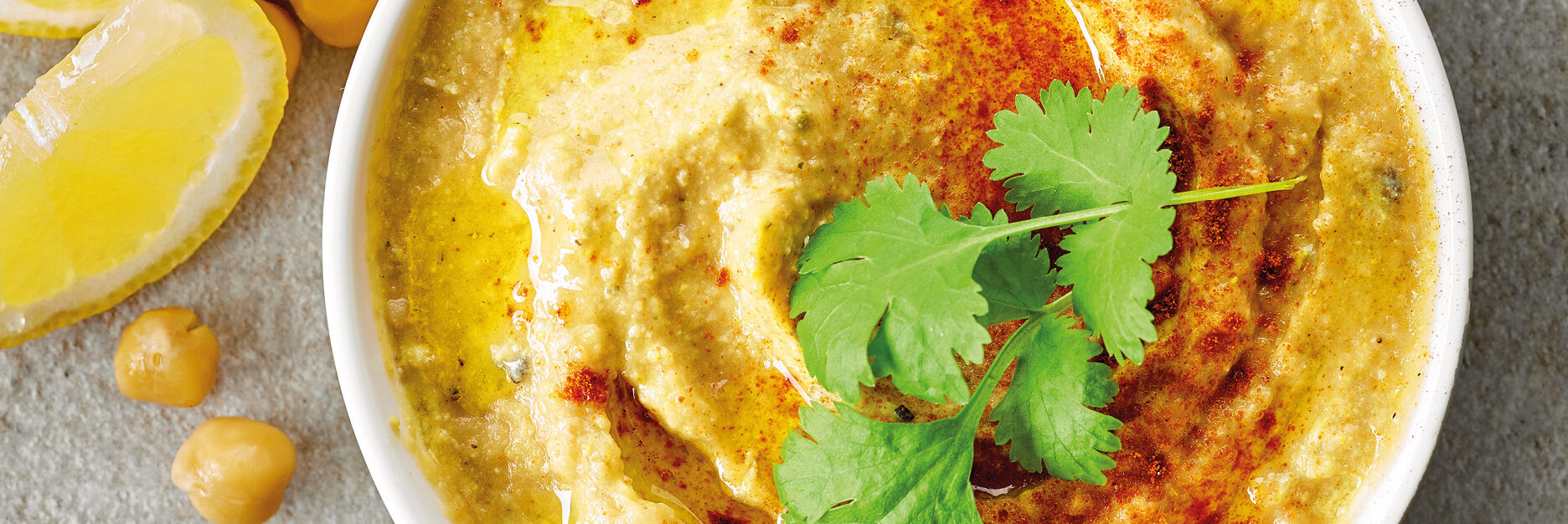 Unser Rezeptvorschlag: Kichererbsen-Möhren Hummus