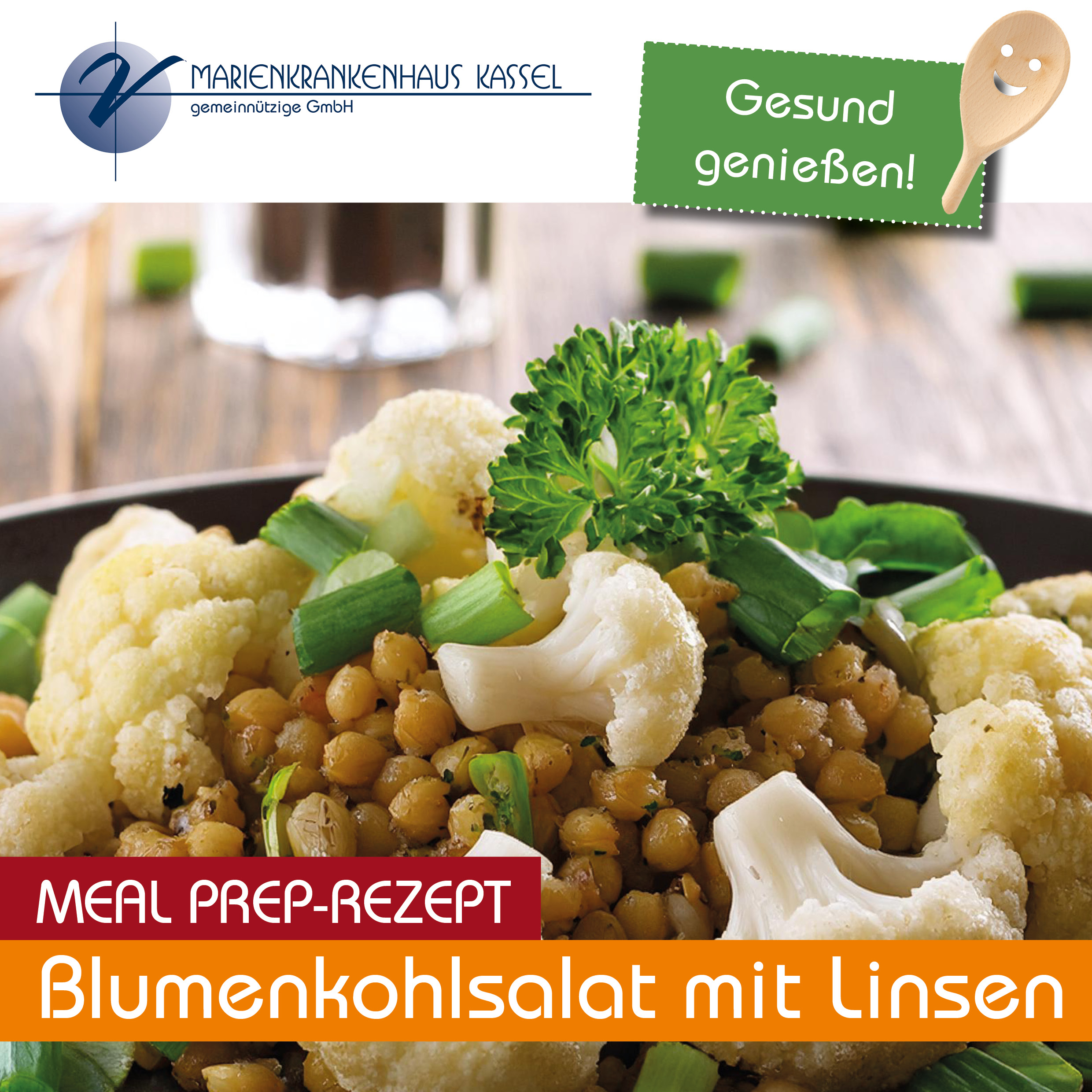 Blumenkohlsalat Mealprep